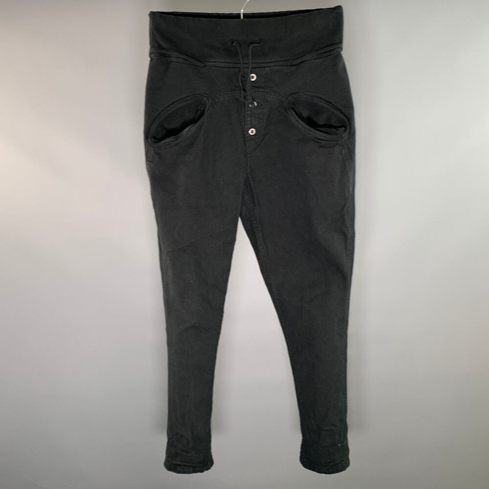 KAPITAL Size S Black Cotton Casual Pants